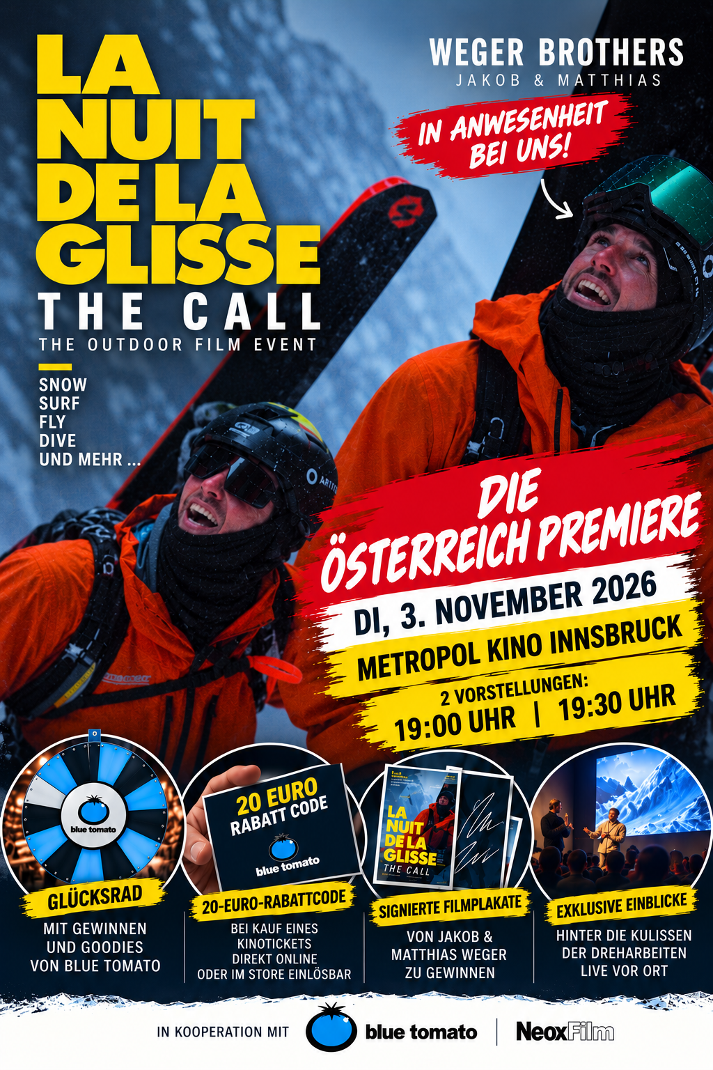 Österreichpremiere: La Nuit de La Glisse 2026 - The Call